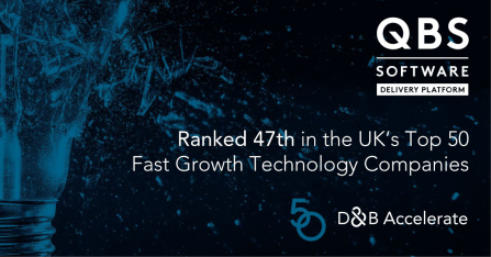 QBS Accelerates Into D&B Top 50 List Of Fast-Growth Technology Companies