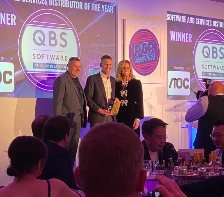 Victory! QBS Adds Another Distribution Accolade At PCR Tech Awards 2021